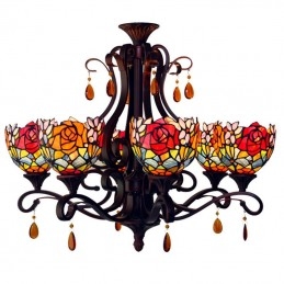 Chandelier Rose 6 Light...