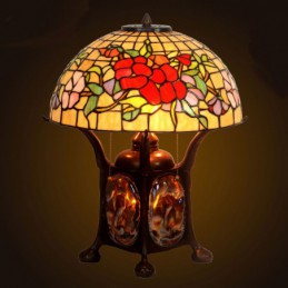 40 cm Rose Tiffany Stained...