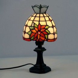 Small Tiffany Lamp Stained...